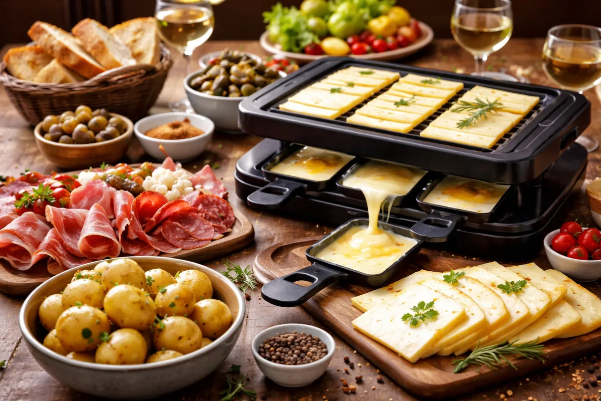 Comment préparer une raclette savoyarde pour un dîner convivial