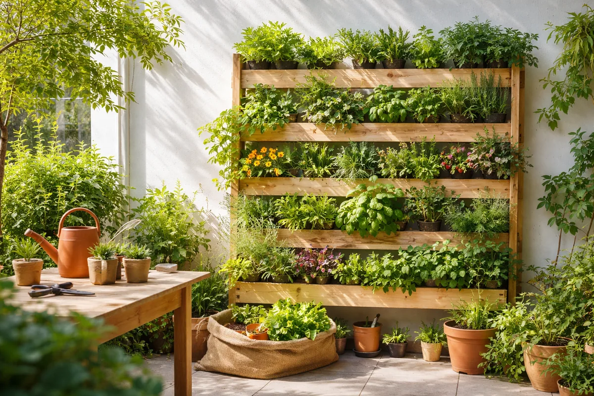 Comment faire un jardin vertical écologique chez soi