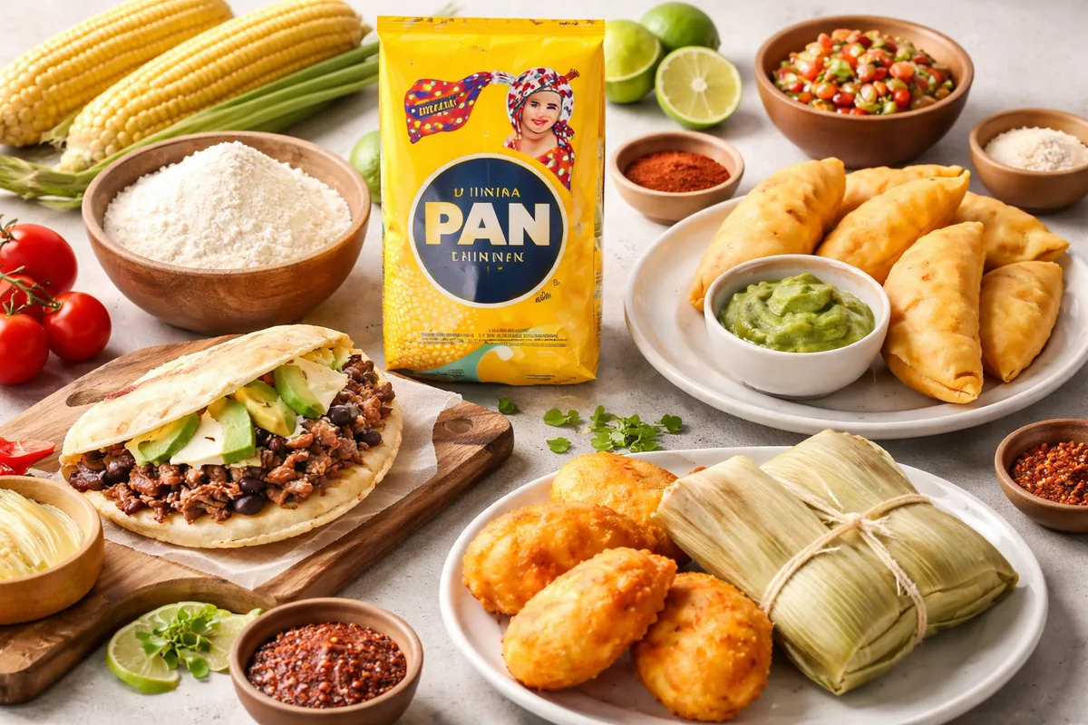 Quelles recettes à réaliser avec la farine Harina Pan dans la cuisine latino-américaine